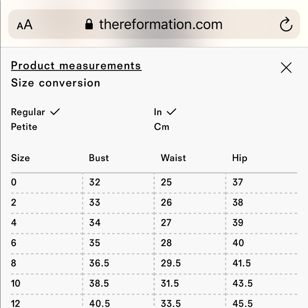 Reformation grove top - Picture 5 of 12